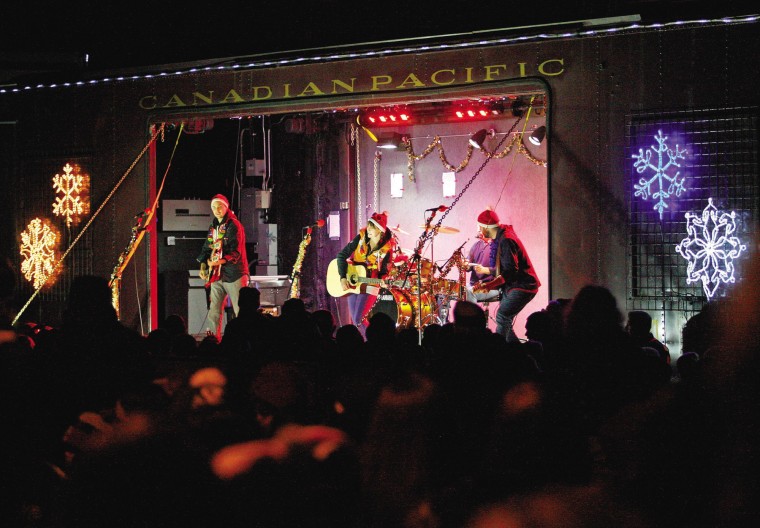 Christmas crossing Holiday Train visits Dubuque Tristate News