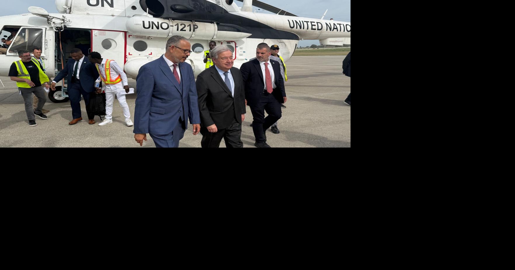 U.N. Secretary-General visits Haiti as gang violence soars | International