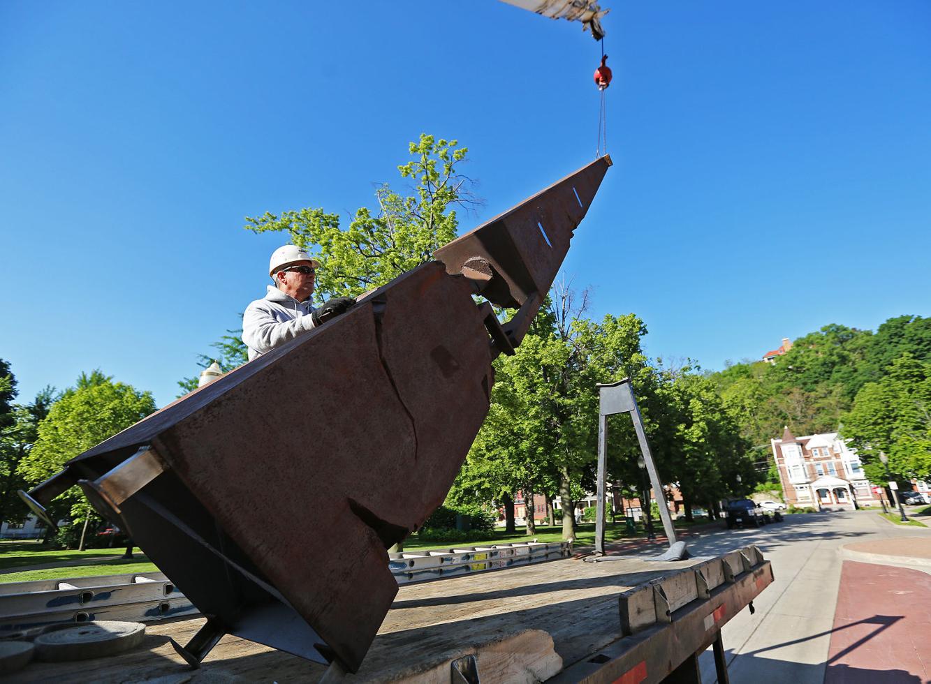 Dubuque Museum of Art unveils outdoor sculptures Tri