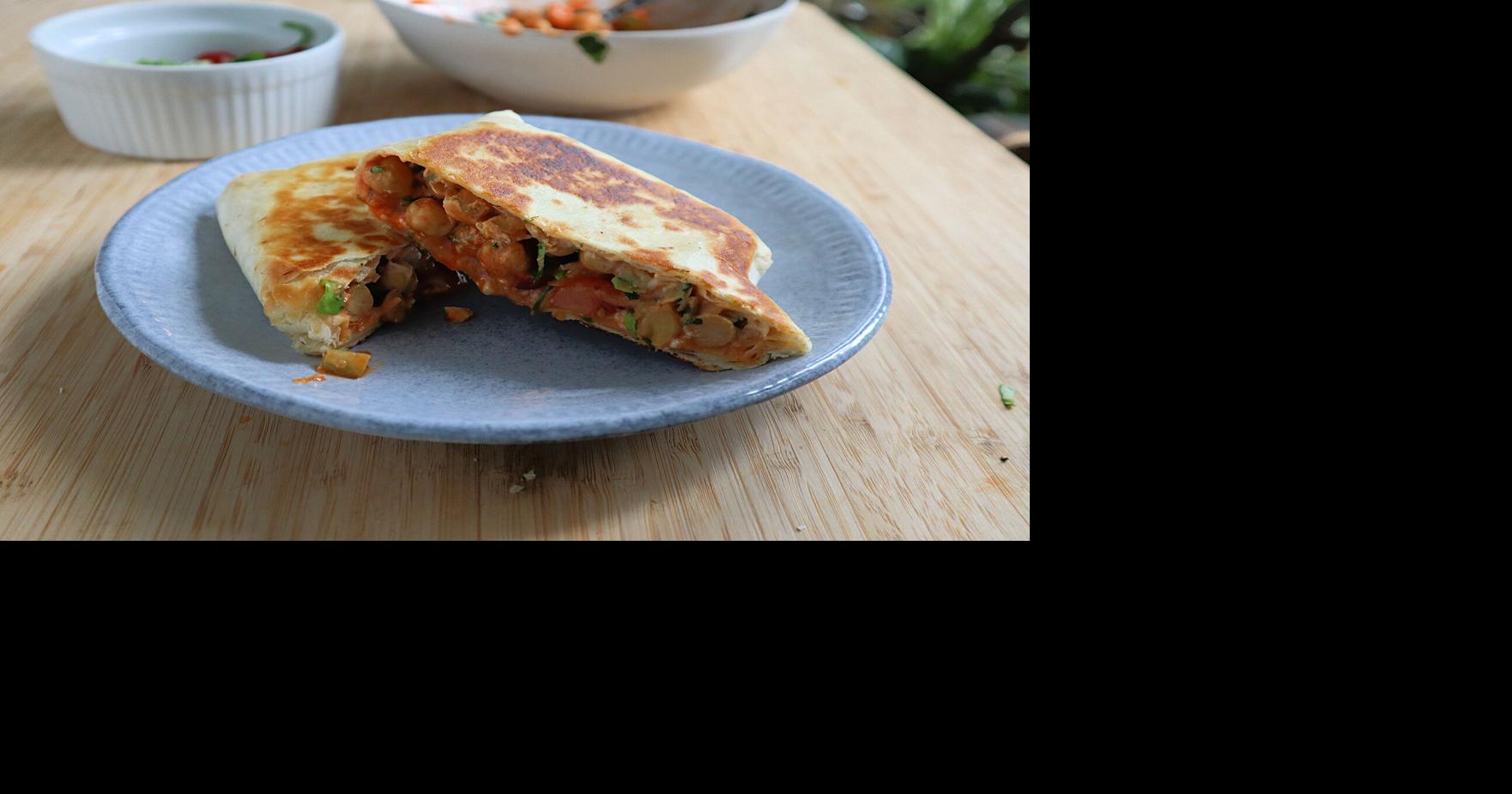 Gretchen's Table: Skip the chicken and try these Buffalo chickpea wraps