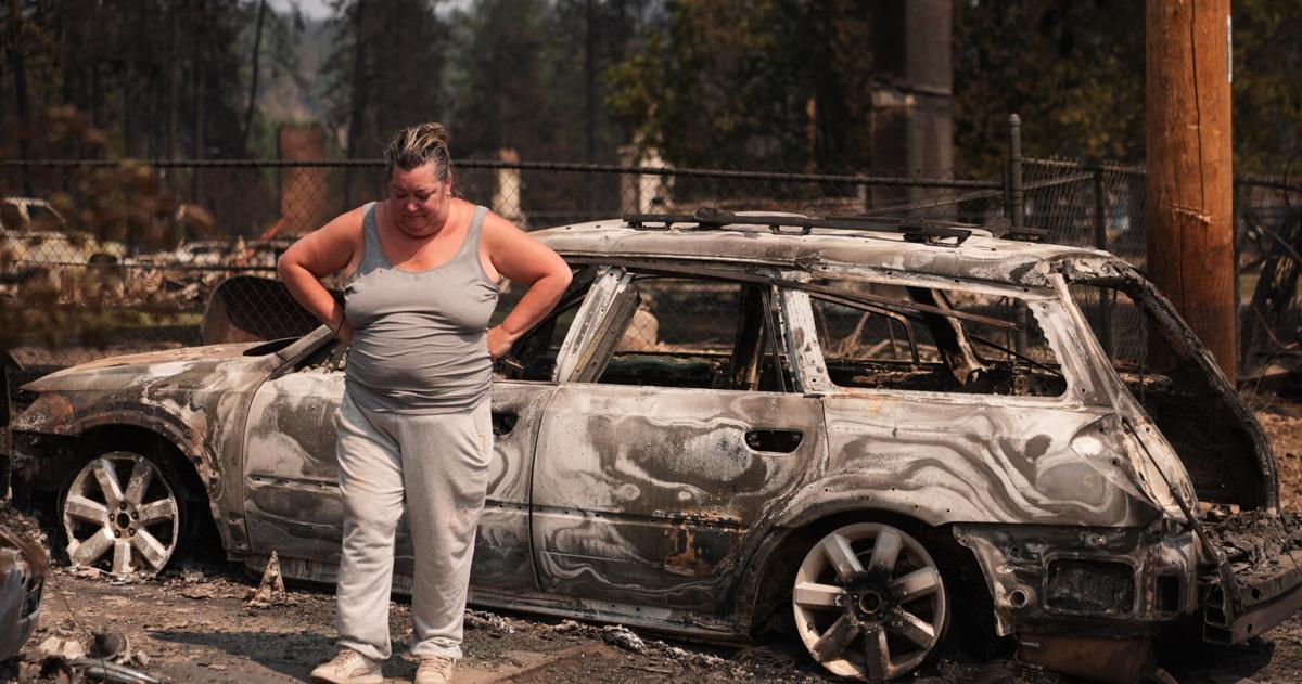 APTOPIX Western Wildfires