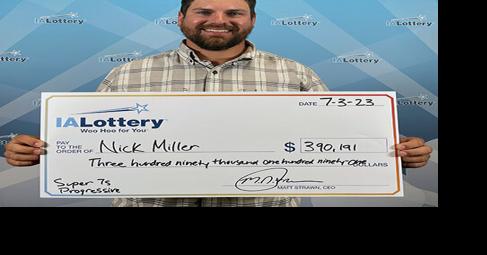 Bernard man named winner of lottery jackpot - Vimarsana News