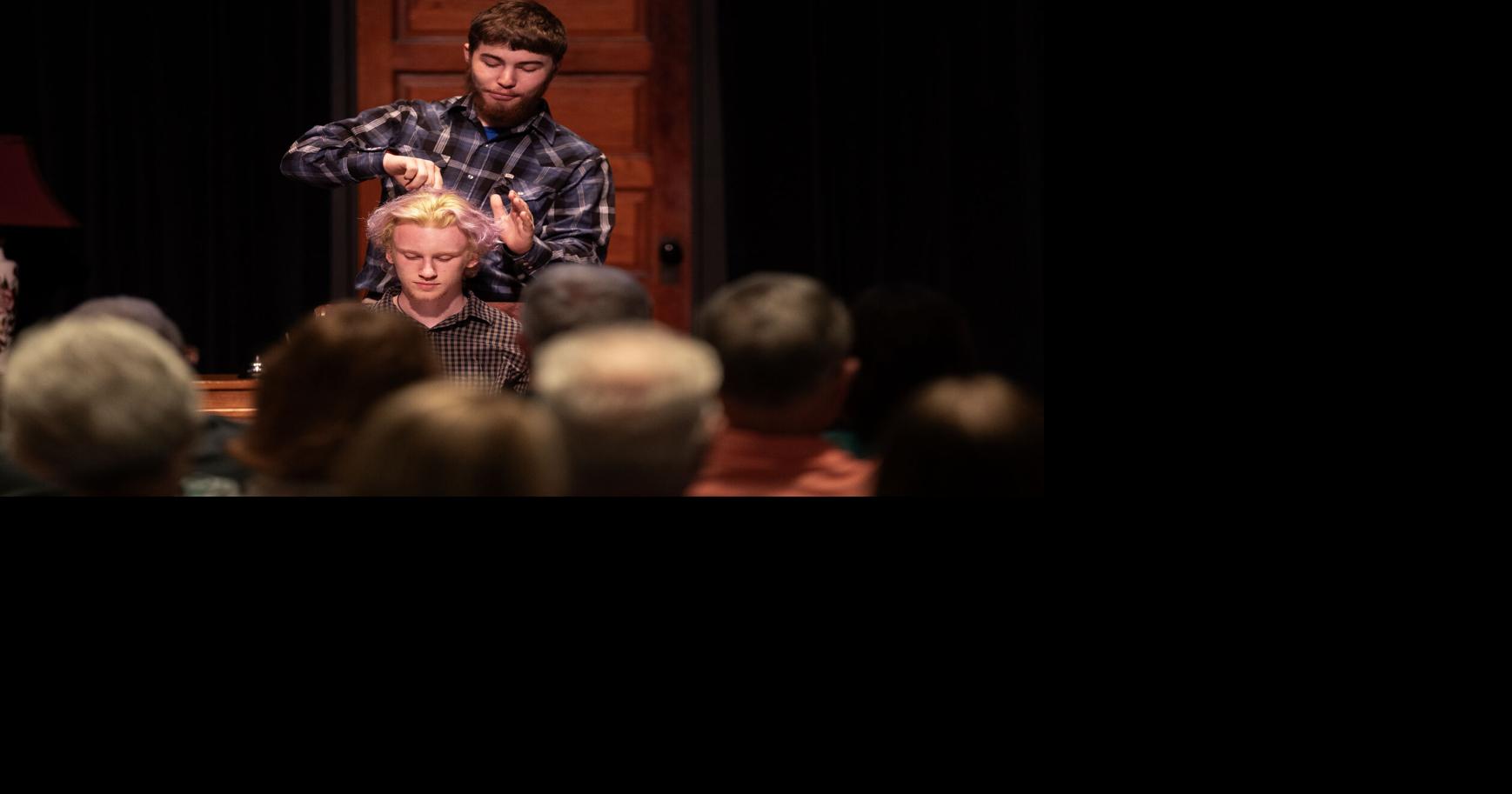 Owen Ripperger Brings Haircut Performance to Life at University of Dubuque’s Babka Theatre