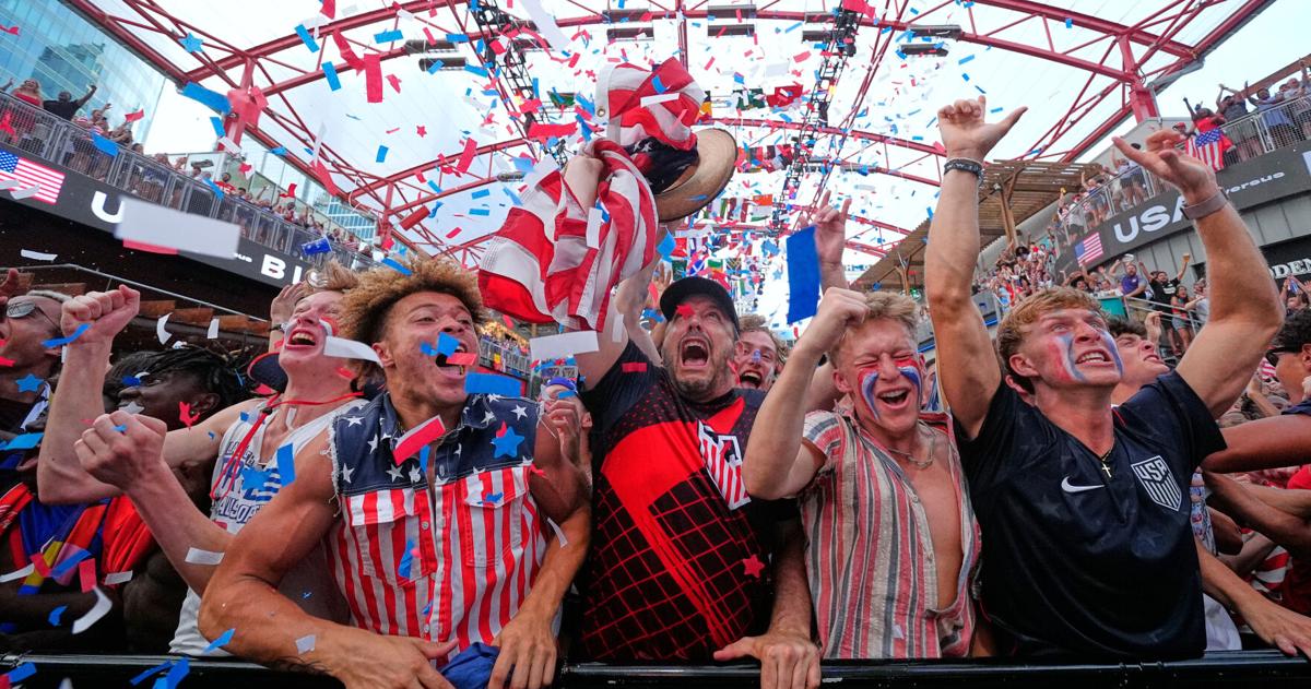 APTOPIX Missouri WCup Soccer Reaction