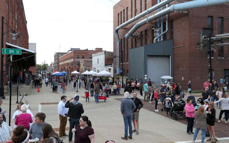 Hundreds turn out for first Millwork Night Market of the year Tri