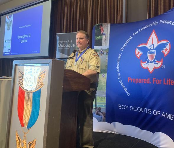 Dubuque County man receives lifetime achievement award from Boy Scouts