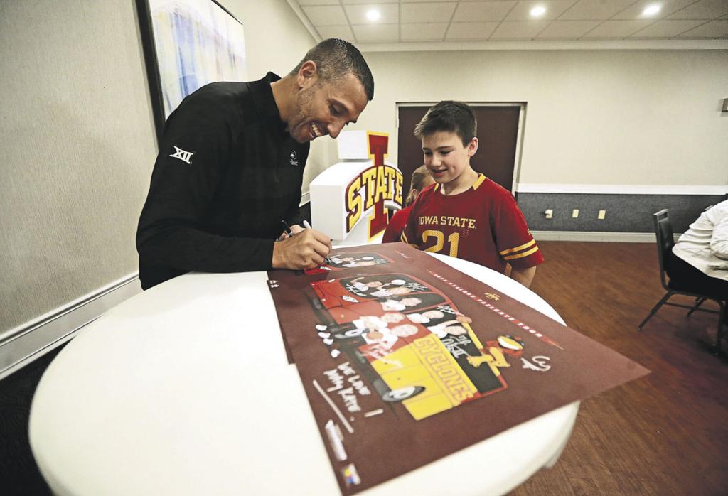 College athletics: Cyclone coaches reach out to Eastern Iowa fans on  Tailgate Tour, Local Sports