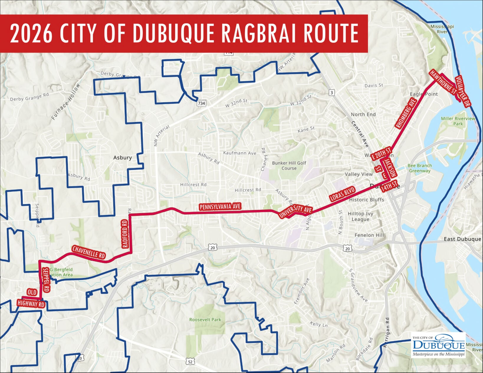 Past Ragbri Routes 'Very unique opportunity': City officials announce RAGBRAI route ...