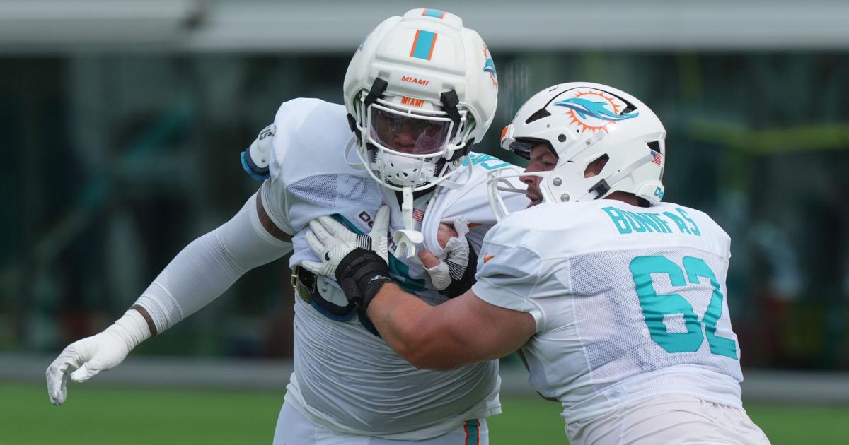NFL: Bonifas savors time in Dolphins camp, hopes for another opportunity