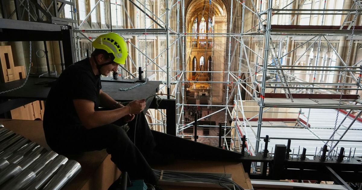 Czech Cathedral's new organ