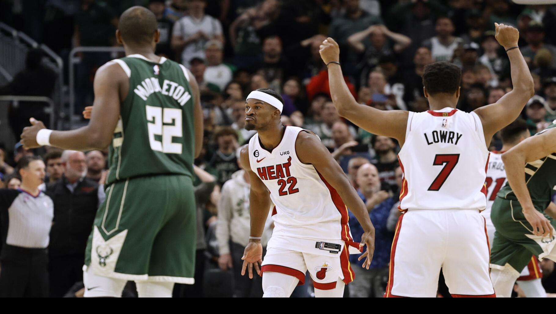 Jimmy Butler does things his way, leads Heat into 2nd round | Other Sports  | telegraphherald.com
