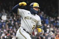 William Contreras powers Brewers past Cubs