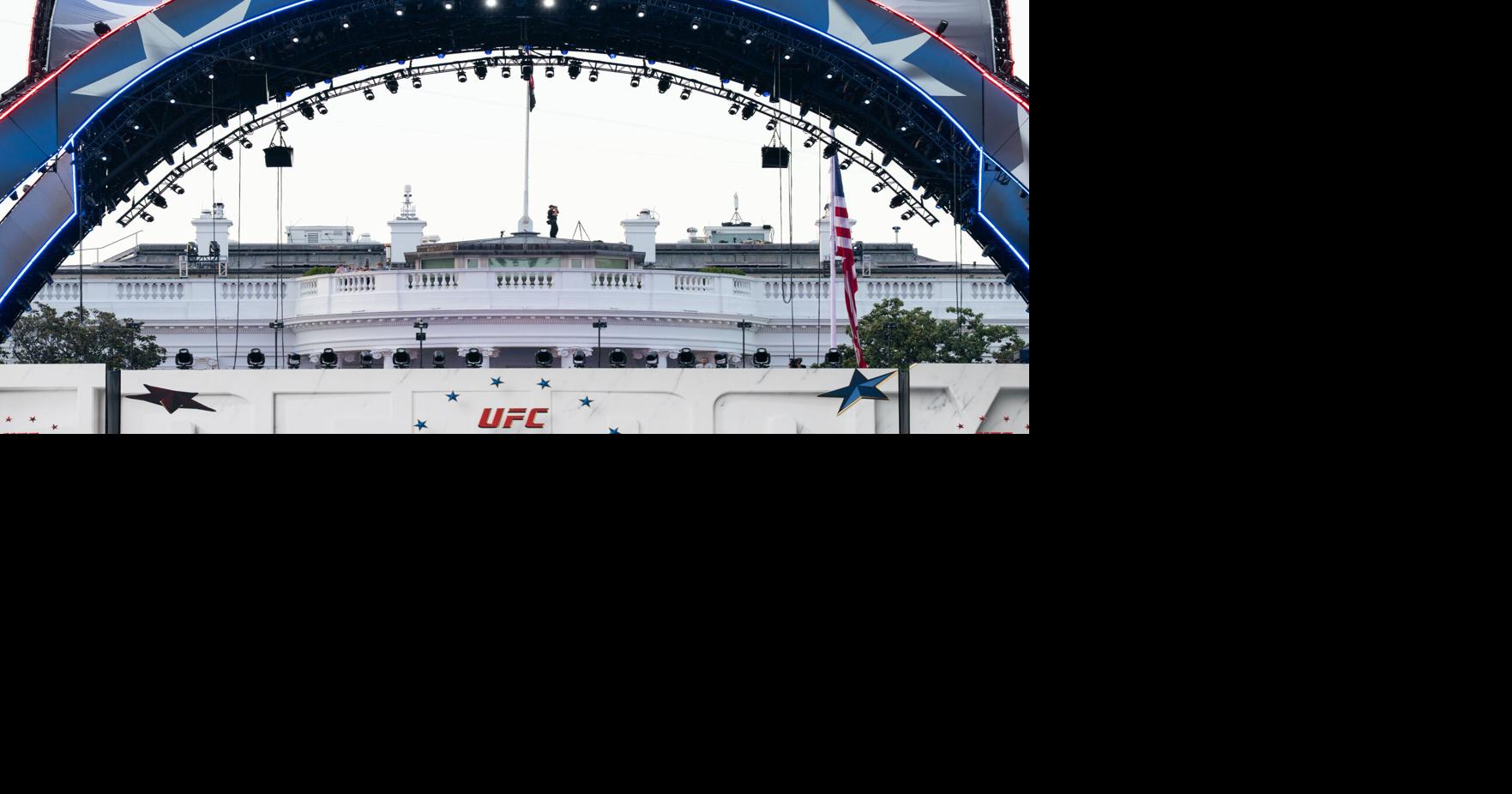 Multiple arrests as FBI disrupts 'planned attacks' targeting White House UFC show, director says