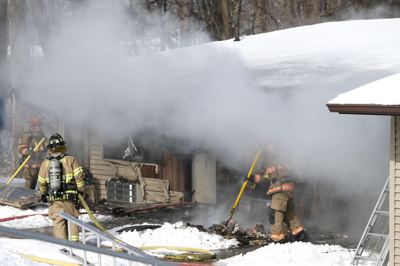 Chief Dubuque fire intentionally set, 3 apartments destroyed Tri