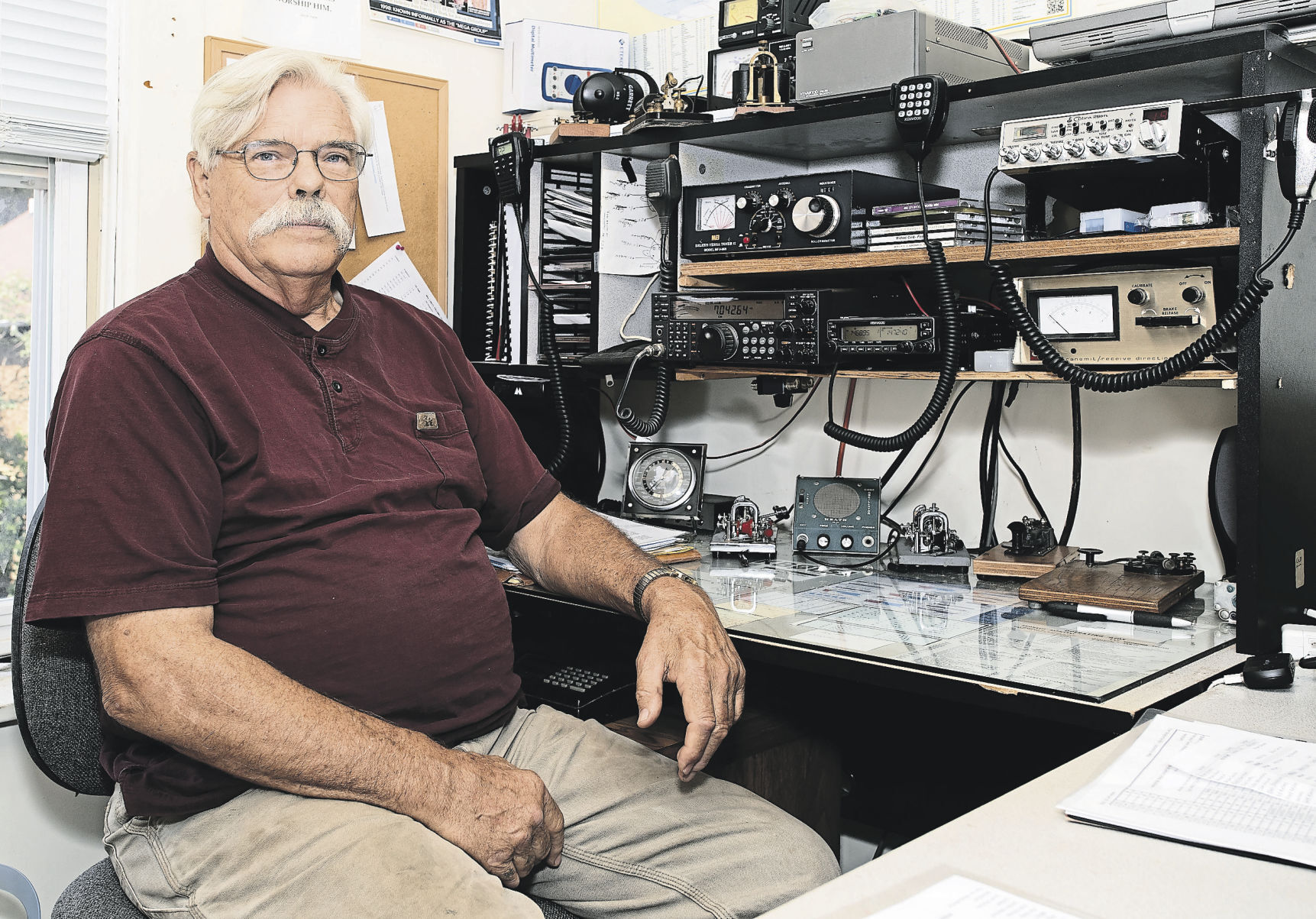 Call signs and community Social amateur radio club readies for emergency response Features telegraphherald hq nude image