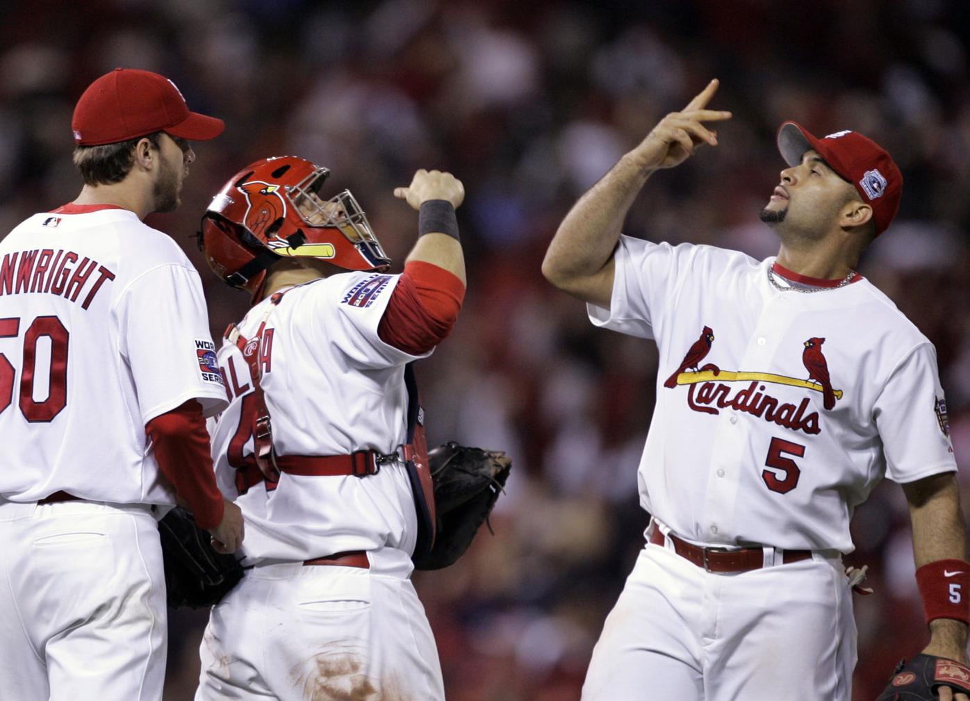 The Cardinals Wainwright Pujols And Molina Thanks For The Memories