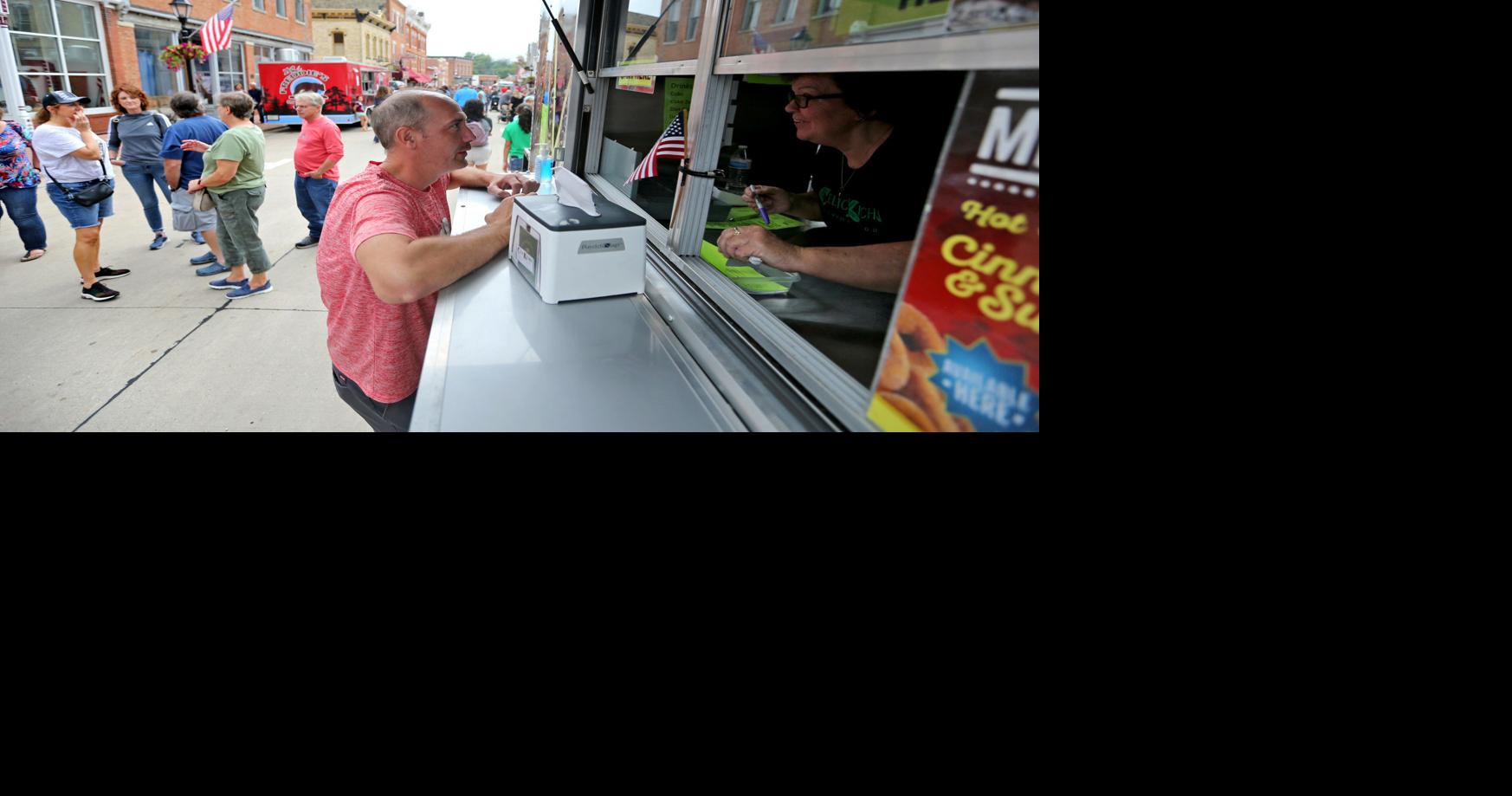 Food truck festival brings scrumptious selection to downtown Shullsburg