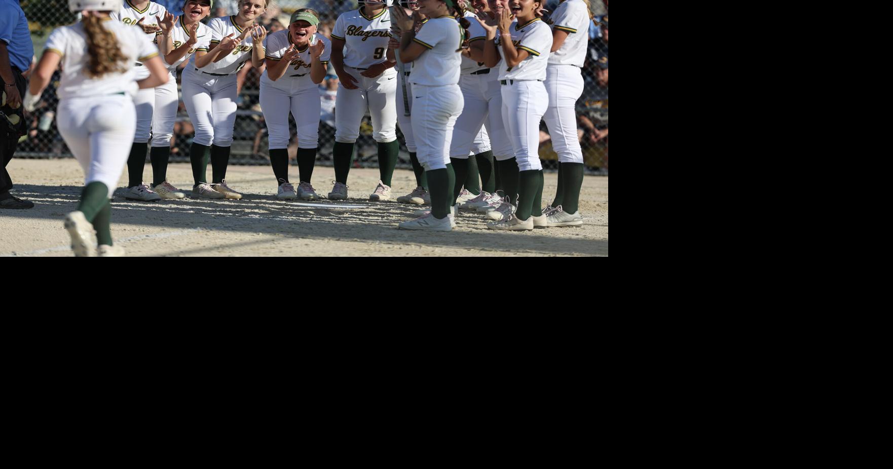Cascade vs. Beckman softball