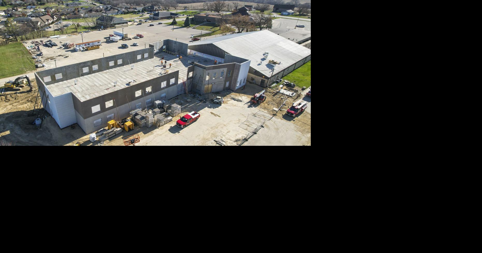 Construction progressing on new Dubuque elementary school | Tri-state ...