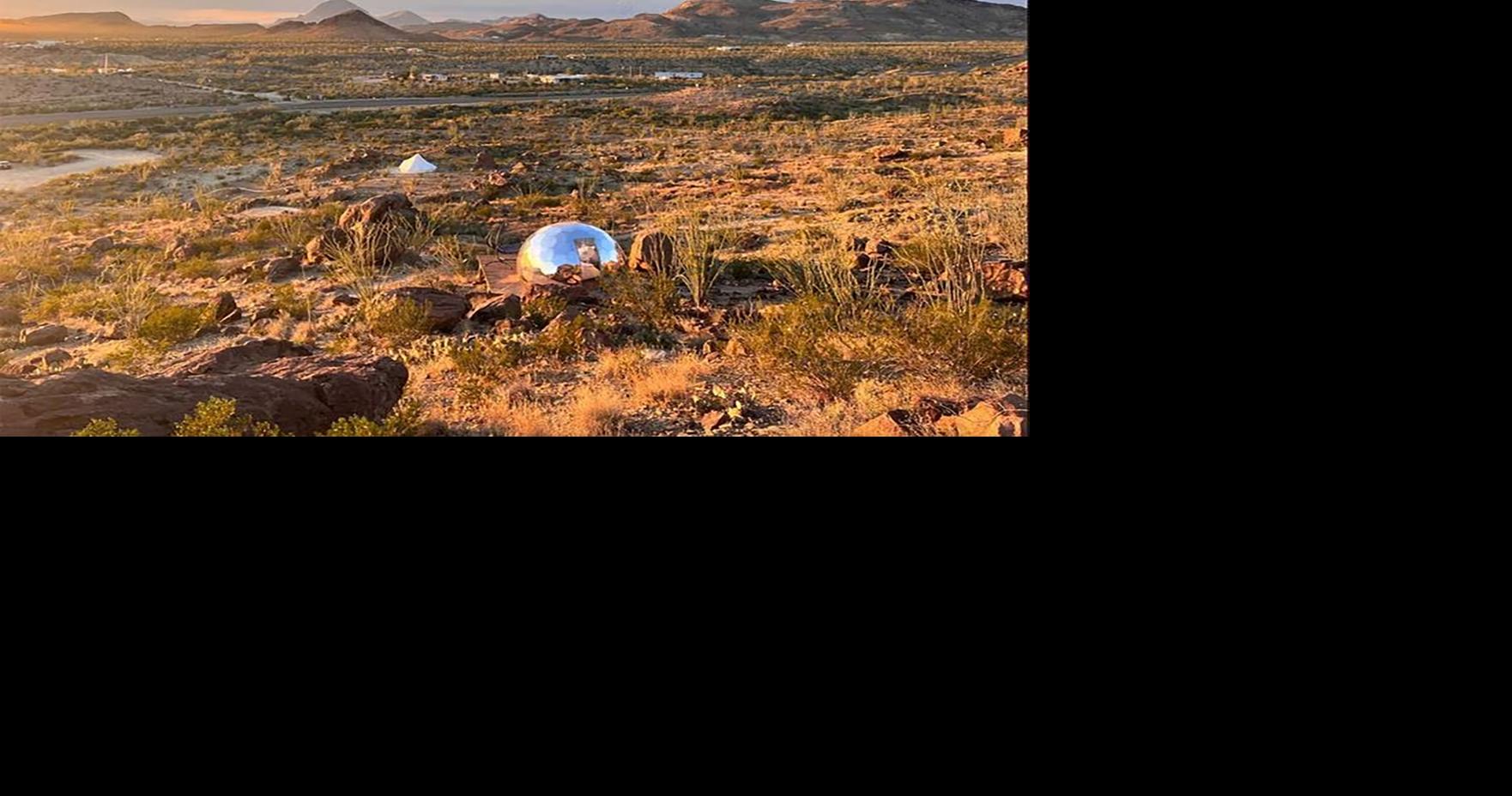 A ‘mirrored space pod’ in Texas is named best ‘glamping’ spot in the U.S. | Features