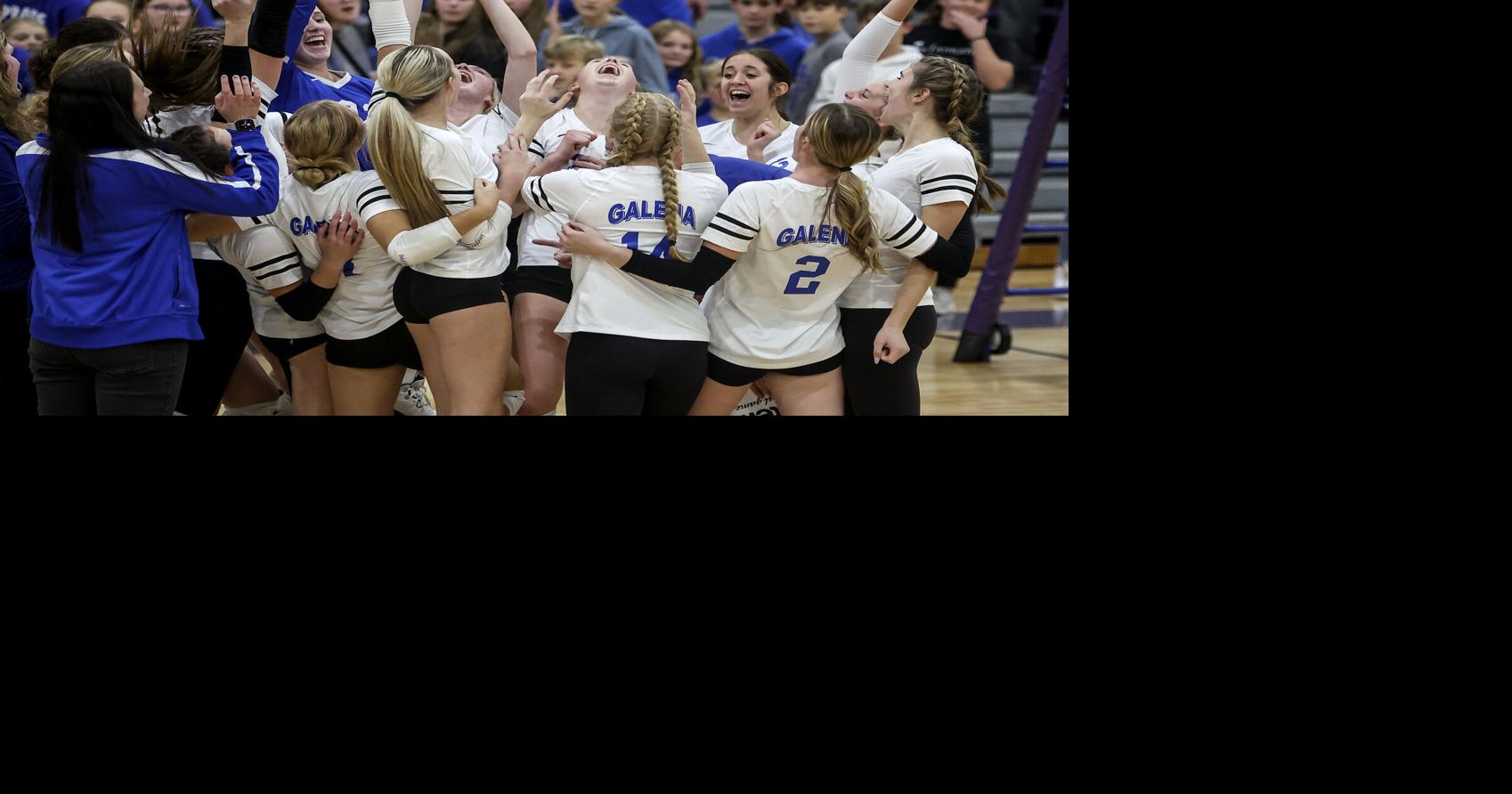 Prep volleyball Galena sweeps Elgin Harvest Christian Academy to reach