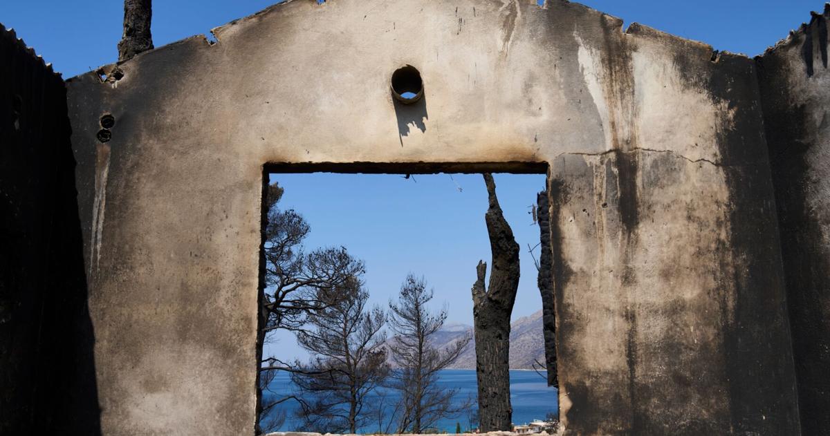 Greece Widfire
