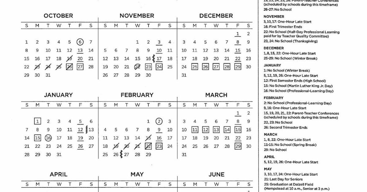 Dcsd Calendar 2025-2025