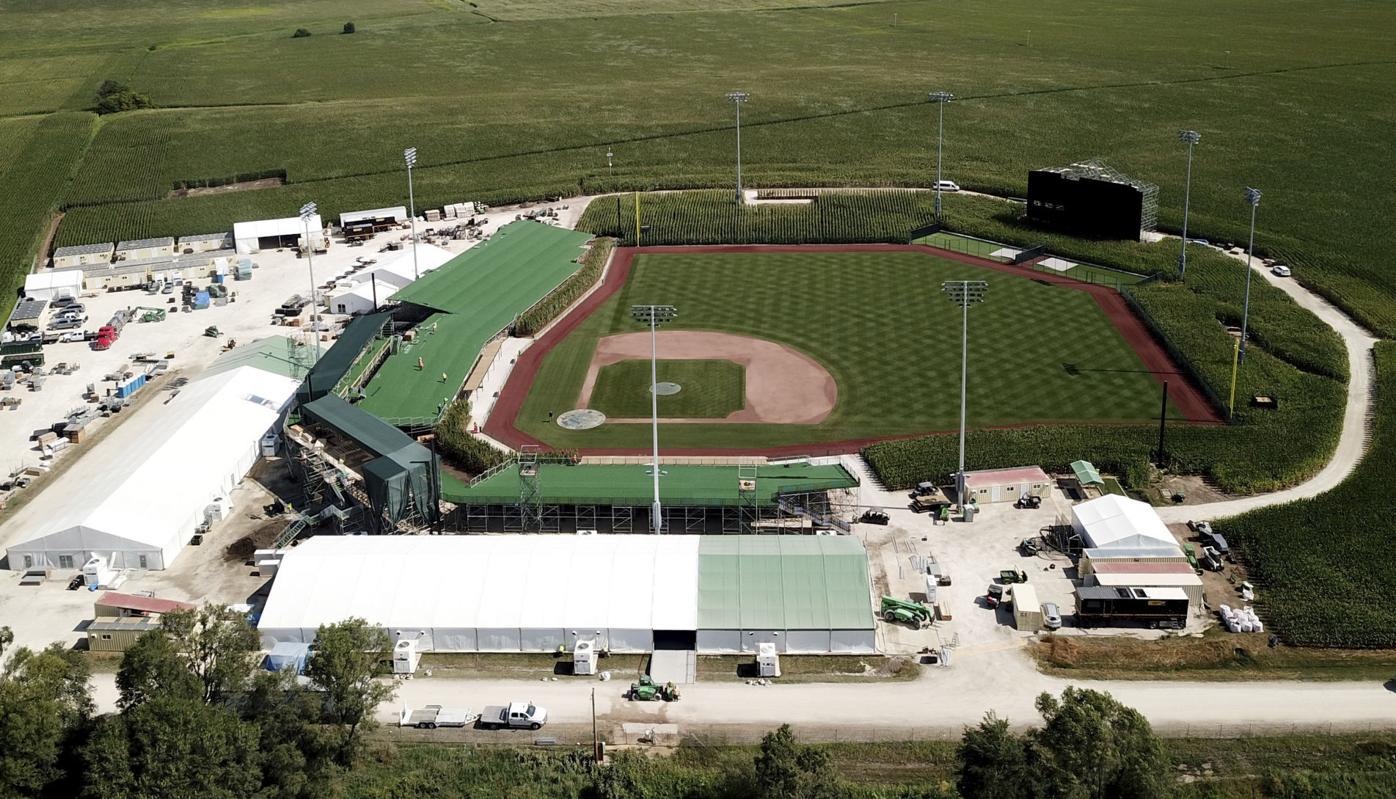 wallpapers Mlb Field Of Dreams Construction after mlb cancellation