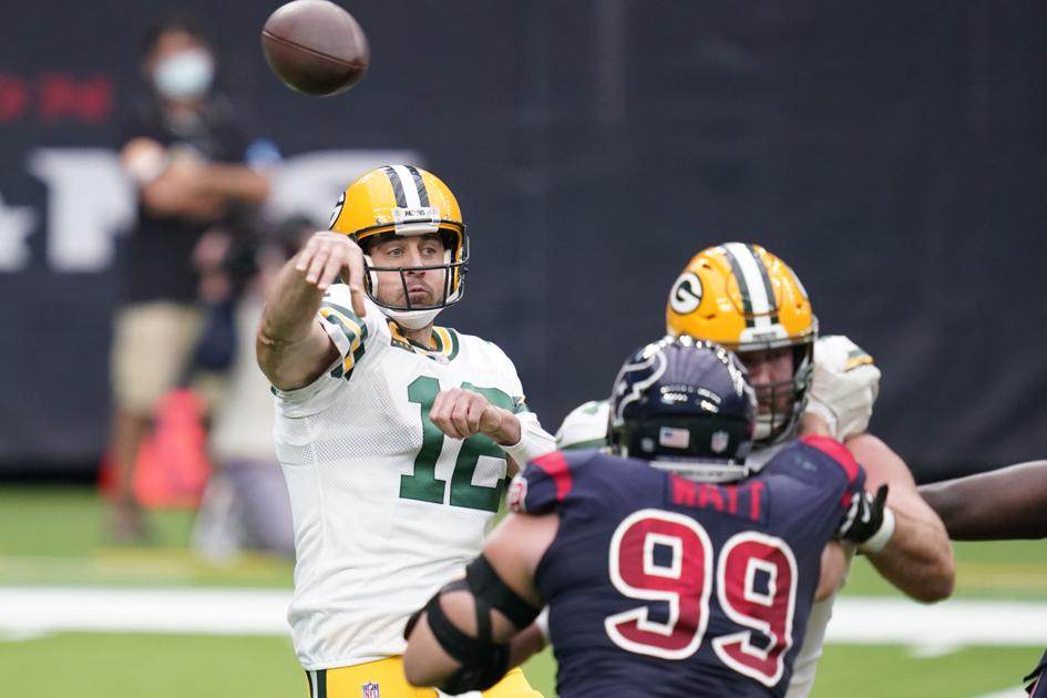 Rodgers Throws 4 Tds As Packers Beat Texans Other Sports Telegraphherald Com