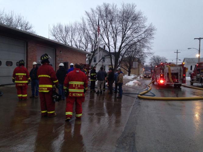 Redhot irony Fire at Bellevue fire station Tristate News