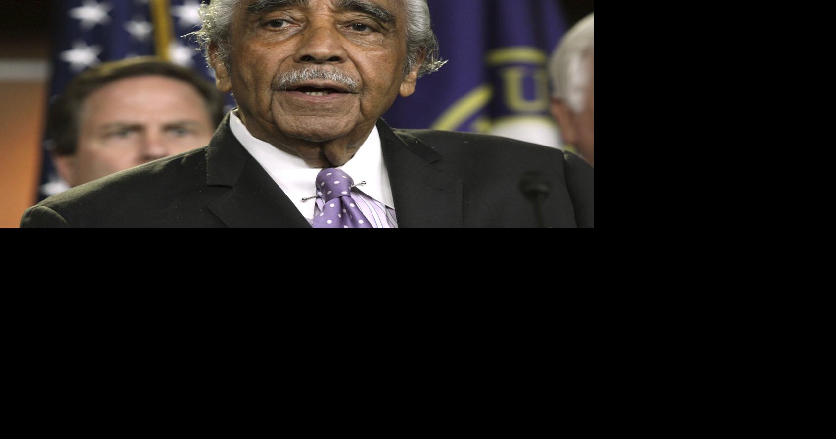 Former US Rep. Charles Rangel, who spent nearly 50 years representing