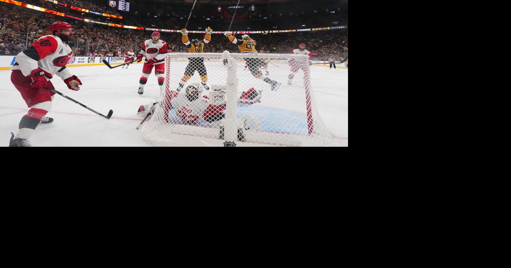 Stanley Cup Hurricanes Golden Knights Hockey