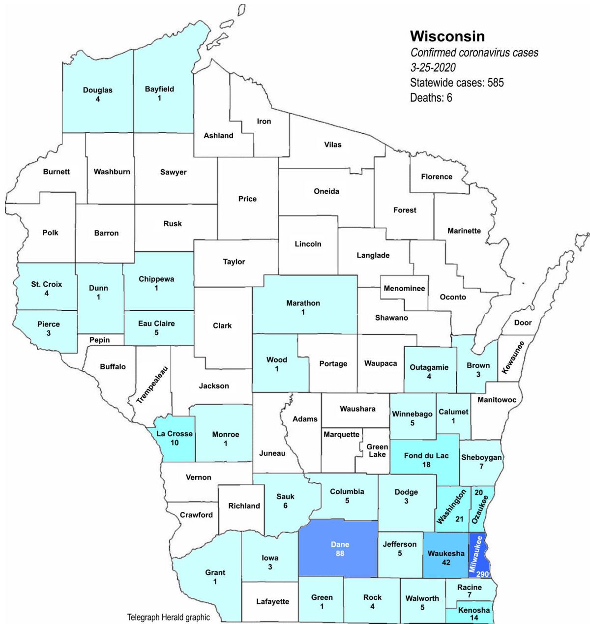 Where Is Covid 19 Maps Of Confirmed Cases In Illinois Iowa