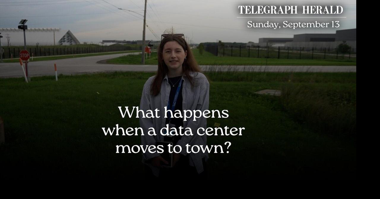 What happens when a data center moves to town?