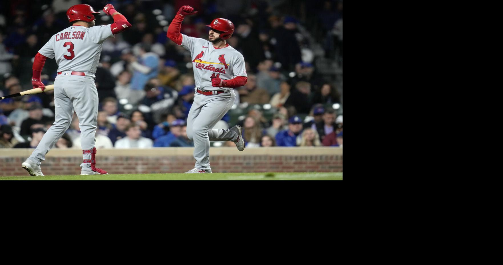 Cardinals score twice in 8th to defeat Cubs