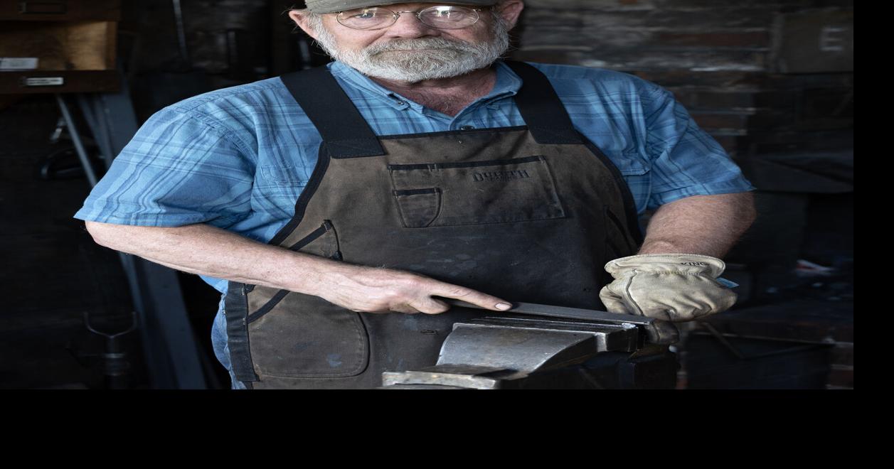 Person who makes a difference: Galena man crafts for blacksmith shop