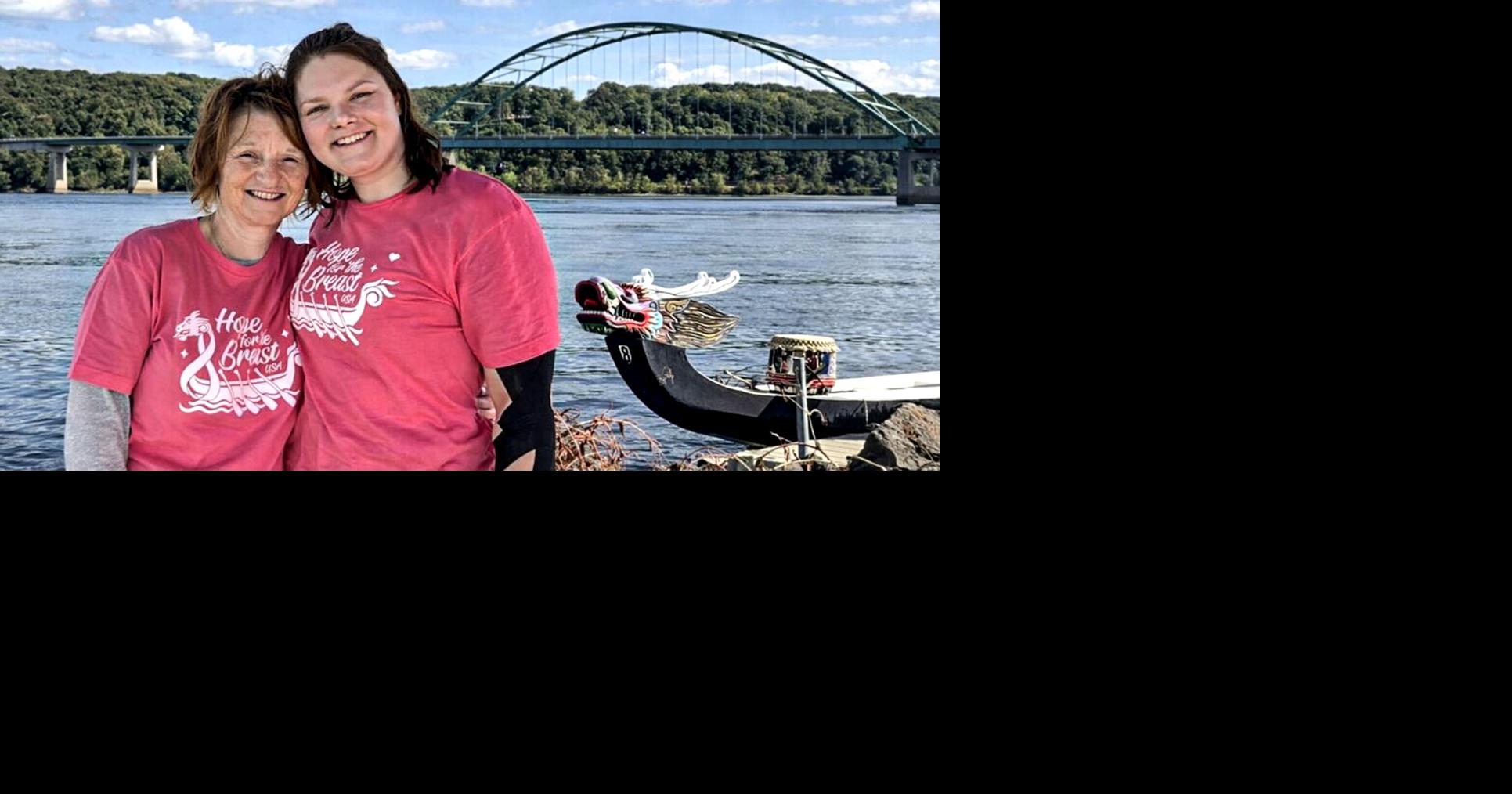 Local mom, daughter find strength in shared experiences with cancer, dragon boating