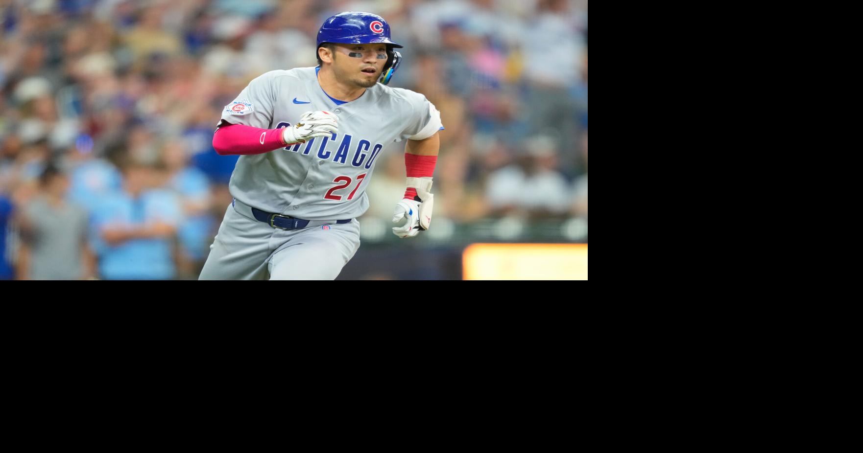 Suzuki hits in 2 runs in 10th to push Cubs over Brewers 4-3
