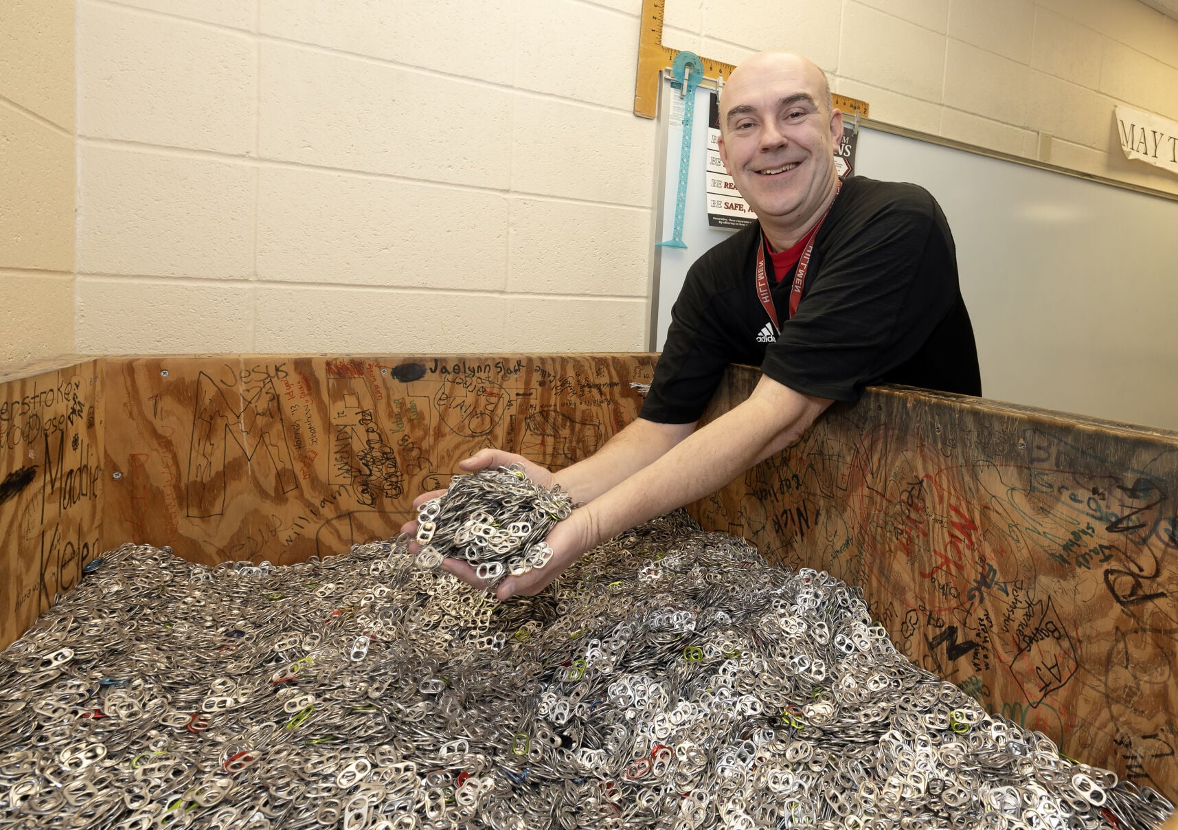 After 25 years of tab-ulations, Platteville teacher hits 1 million