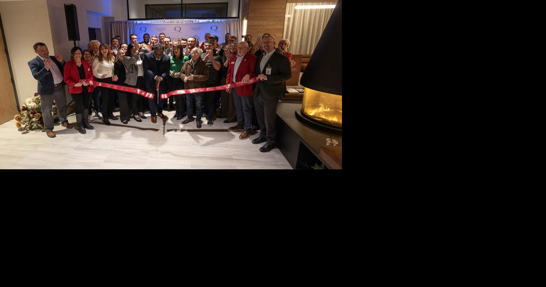 Key to the city: Officials celebrate opening of new Dubuque hotel