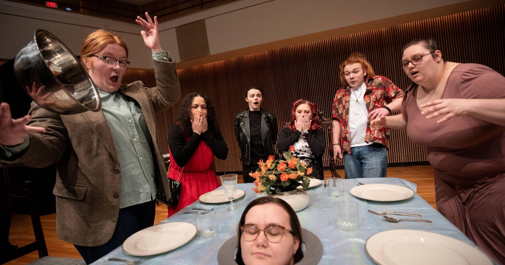 Play preview: Original 'The Eggscruciating Dinner' from Clarke's new student organization - Vimarsana News