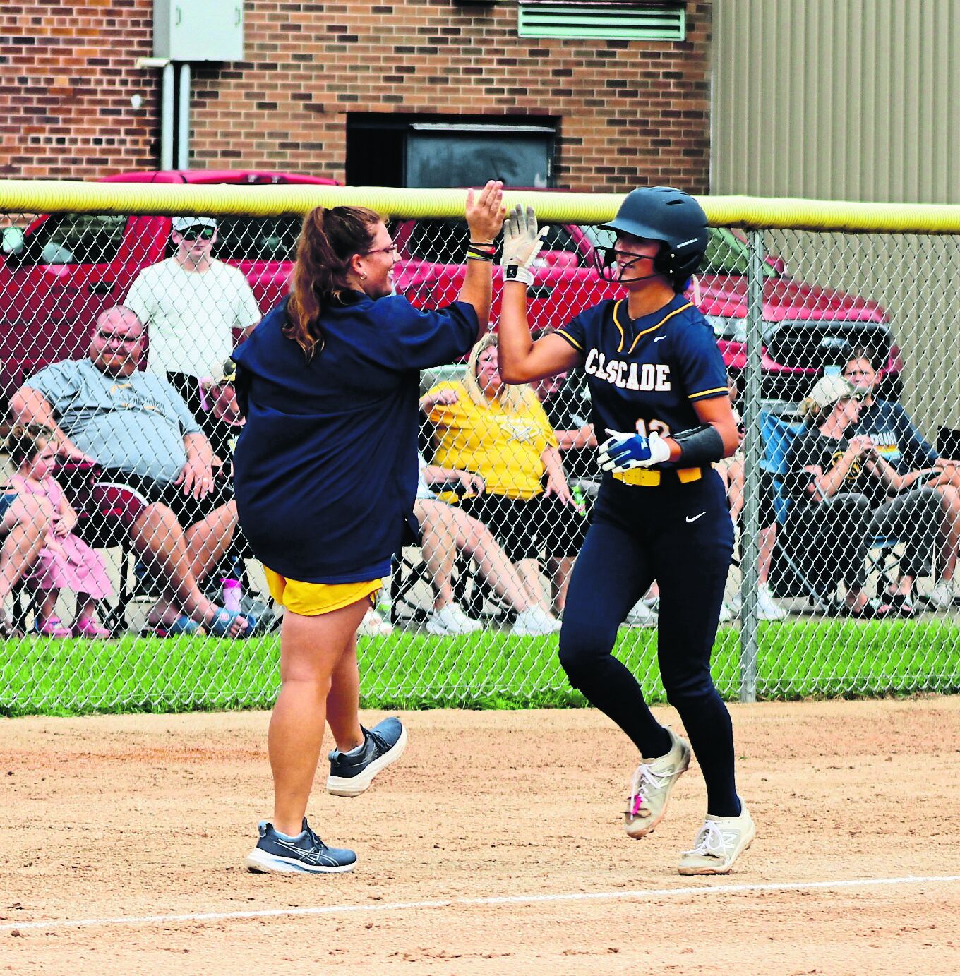 Addison Frake Prep softball: Cascade's Clemens returns to Fort Dodge, this time as ...