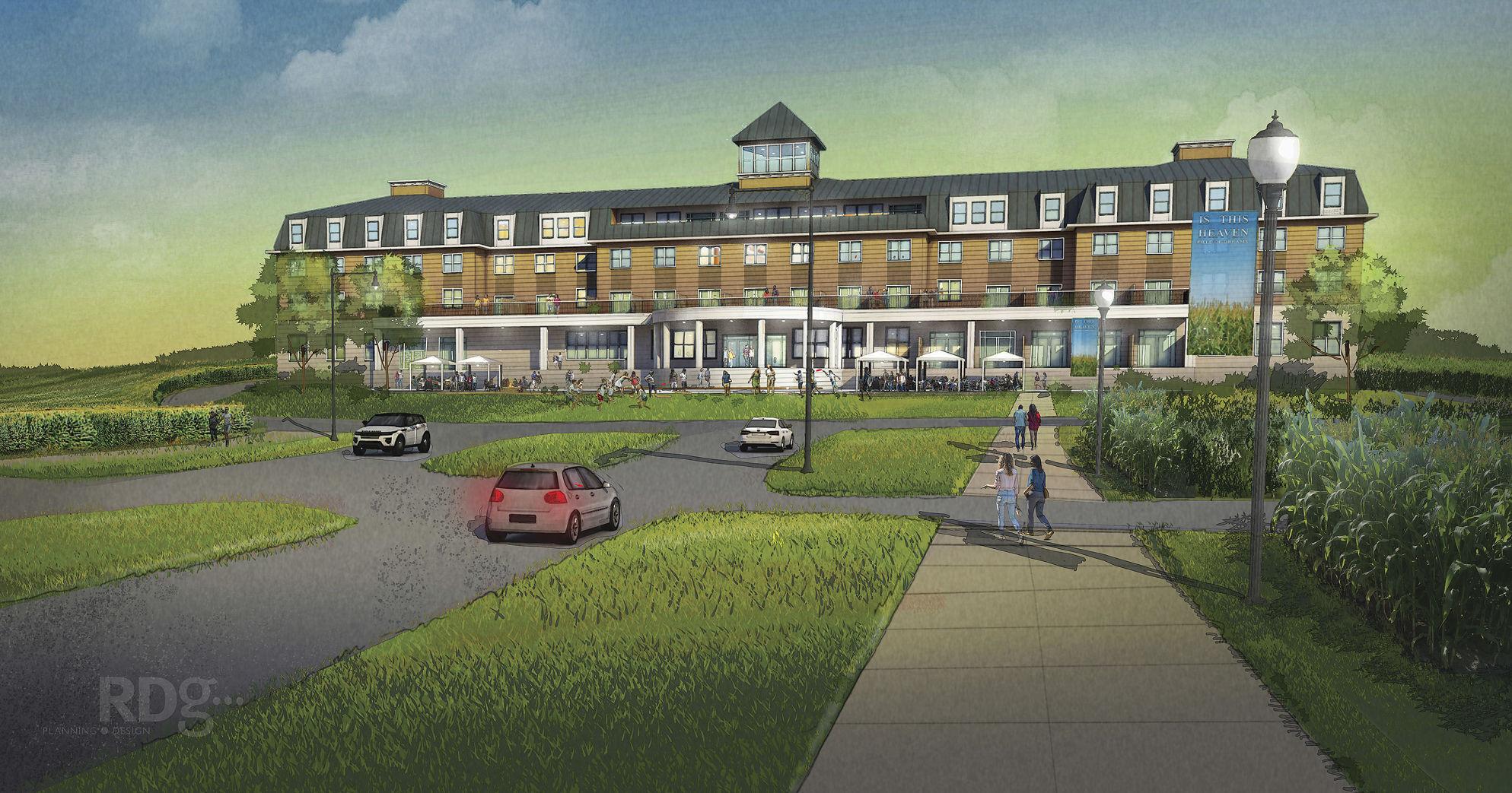 Dyersville council OKs 5 million in incentives for 3 projects, including Field of Dreams hotel