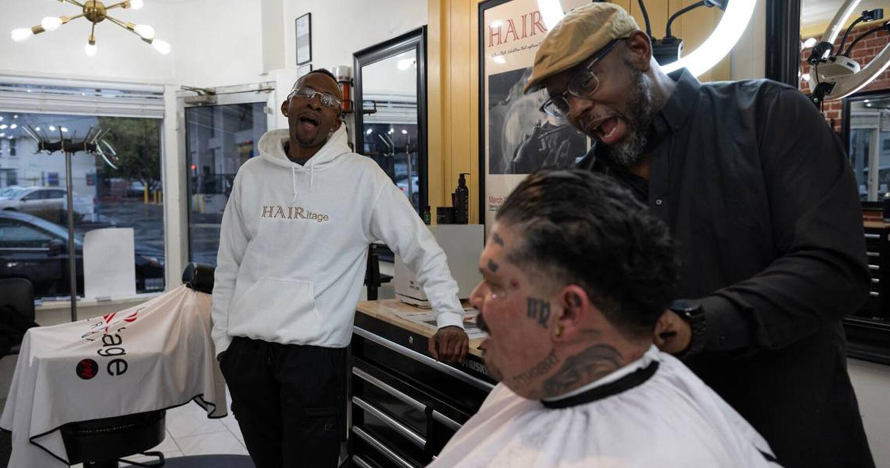 These Black barbers bring mental health care to the styling chair, one client at a time - Vimarsana News