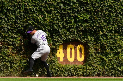 Stroman wins at Wrigley, Cubs top Rockies 2-1 for 4th in row