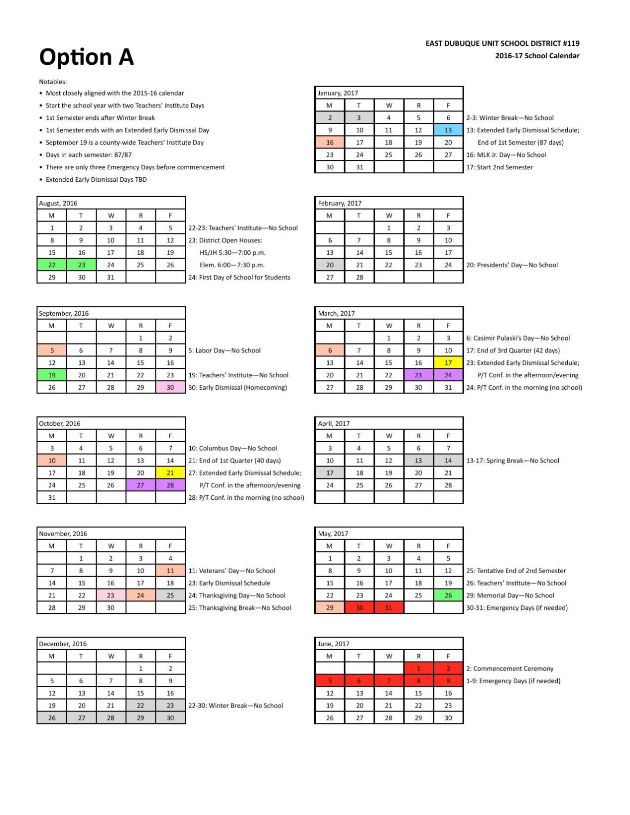 east-dubuque-schools-calendar-option-a-news-telegraphherald