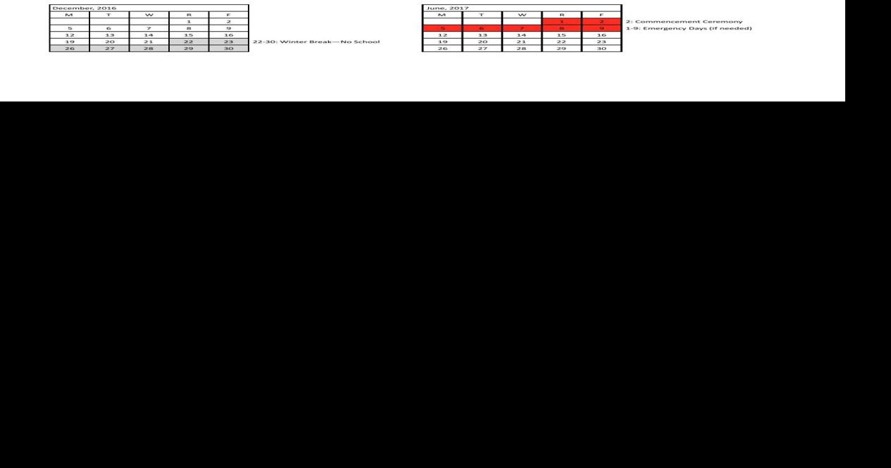 East Dubuque Schools calendar option A News telegraphherald com