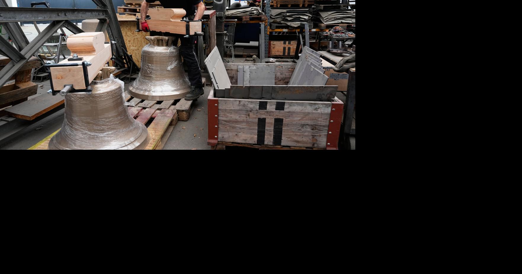 Photos show how new technology helps keep one of Europe's last bell makers alive in Austria