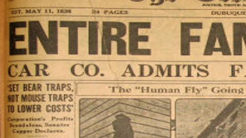 Here are 28 newspaper headlines that document history's most important  moments—headlines so momentous that a…