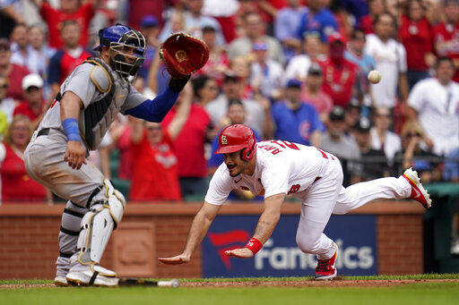 Nootbaar's game-ending single lifts Cardinals over Cubs